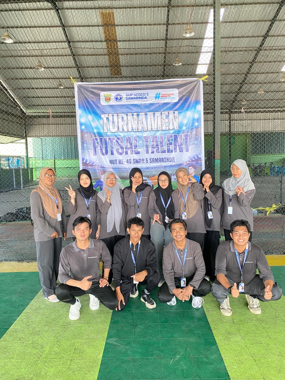 Pelaksaan Lomba Futsal Memperingati Hut Spanla