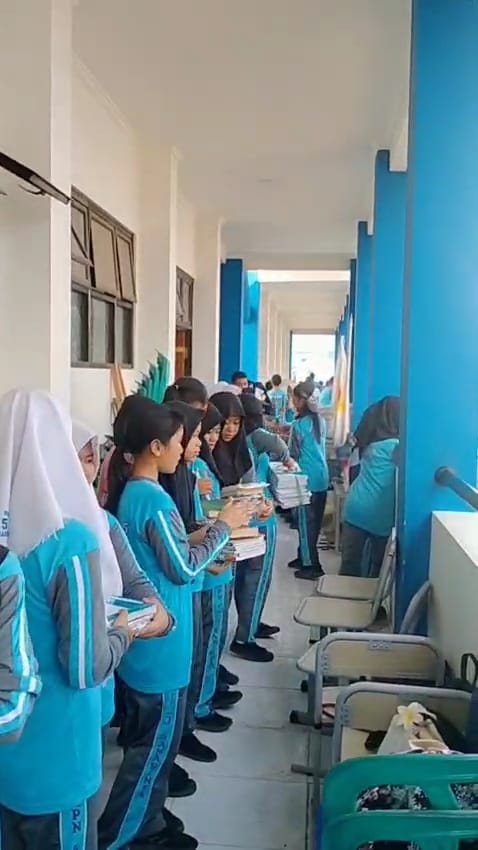 SMP Negeri 5 Mulai Menempati Gedung Baru Setelah Musibah Kebakaran