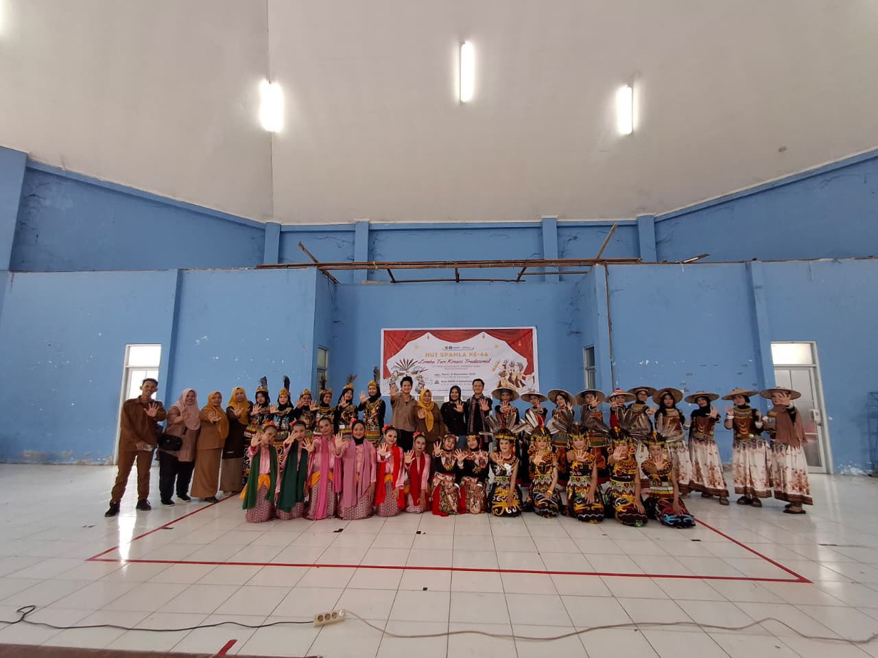 Perayaan HUT Spanla: Lomba Tari Kreasi Tradisional